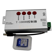 DC5V-24V T-1000B tarjeta SD ws2811 ws2812 ws2812b controlador ws2801 para luces de tira programables control máximo de 2048 píxeles